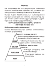 Журналисттер үчүн шайлоолор боюнча колдонмо