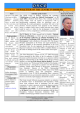 OSCE Centre in Bishkek Newsletter, March/April 2004