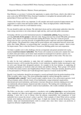 Speech by Ambassador Andrew Tesoriere, Head of the OSCE Centre in Bishkek